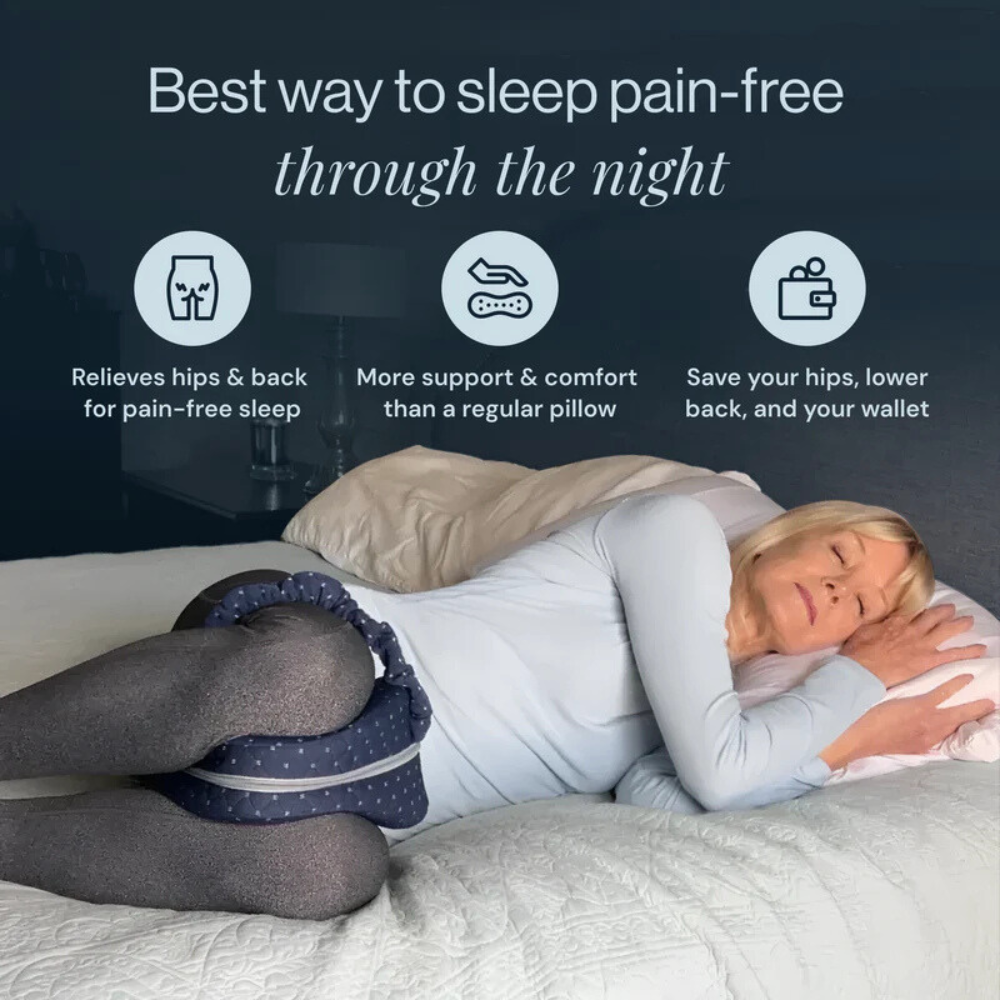 The DreamSleepz Knee Pillow – Relax Your Hips, Knees & Lower Back