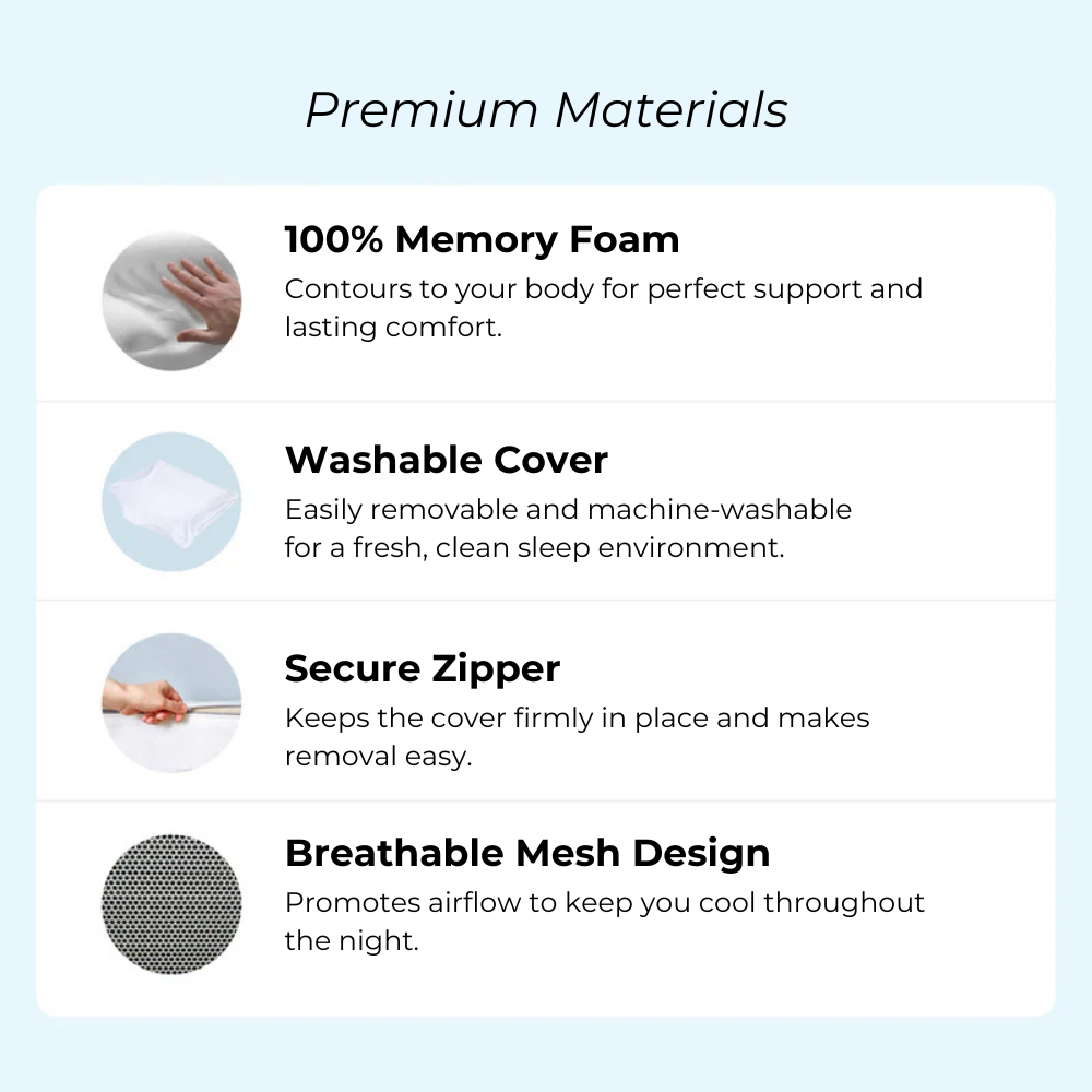 The Original DreamSleepz Pillow – Wake Without Neck Ache and Feel Properly Rested